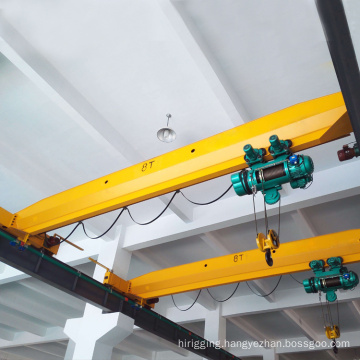 Hot salae 10 ton manual single beam bridge crane